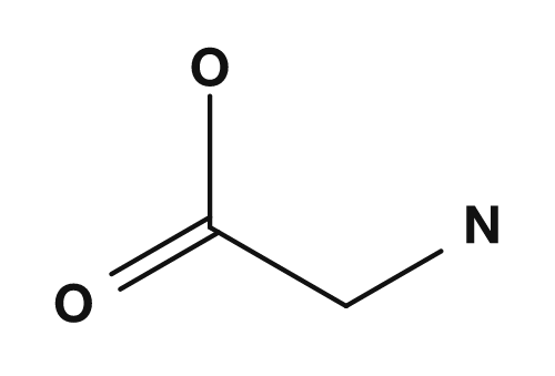Structure de la glycine